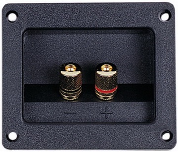 РАЗЪЕМ SPEAKER SOCKET TERMINAL 11191 банановое золото HQ
