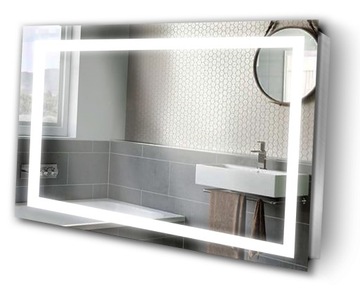 LED ЗЕРКАЛО ДЛЯ ВАННОЙ 110х60, С ПОДСВЕТКОЙ УЗОРЫ