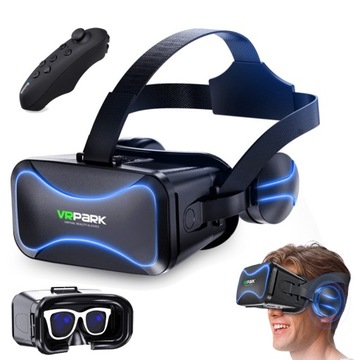 Универсальные VR 3D-очки 120° для телефонов 4,7–6,7 дюймов с контроллером