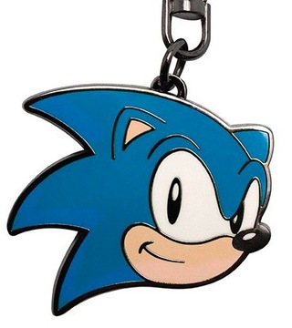 Brelok filmowy, gamingowy, książkowy, komiksowy Sonic the Hedgehog BRELOK