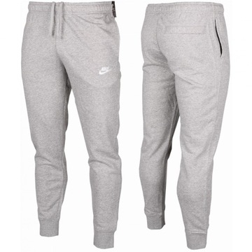 Spodnie męskie Nike NSW Club Jogger FT szare BV2679 063 XL