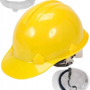 Kask ochronny żółty HDPE VOREL 74172