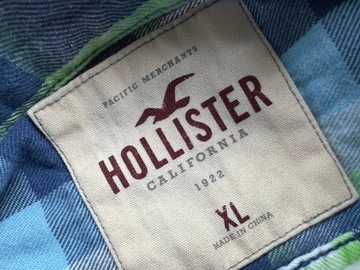 Koszula Hollister XL / krata / 2956n