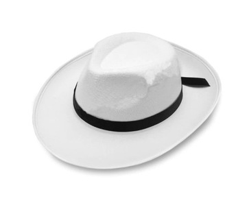 kapelusz biały AL CAPONE | 54-73
