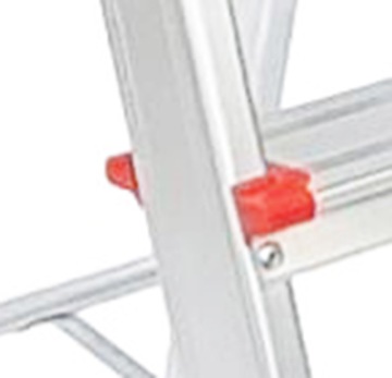 ЛЕСТНИЦА ДЛЯ ДОМА, 3-ступенчатая, алюминиевая, противоскользящая платформа Ondragon Strong.