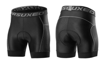 ARSUXEO SPORTS МУЖСКИЕ ВЕЛОСИПЕДНЫЕ ШОРТЫ С ГЕЛЕВОЙ ВСТАВКОЙ 5D L
