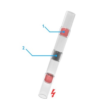 ТЕРМОУСАДОЧНЫЕ КРЫШКИ ПАЯНЫХ СОЕДИНЕНИЙ 120 шт.