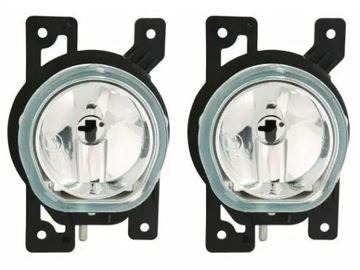 2X SVĚTLA MLHOVKOVÉ HALOGEN ABAKUS L+P DO FIAT DOBLO