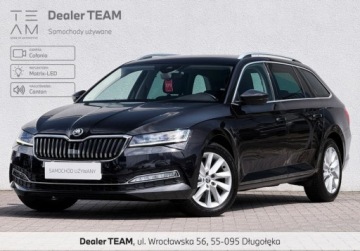 Skoda Superb III Kombi Facelifting 2.0 TDI 190KM 2019 Skoda Superb 4x4 Matrix-LED Kamera Navi Canton Salon PL FVAT23