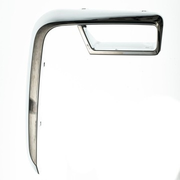 BMW 7 G11 G12 19- LIŠTA NÁRAZNÍKU PŘEDNÍHO VRSTVA CHRÓM STŘÍBRNÁ LCI LH