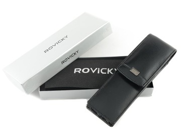 Etui na Długopisy Pióra -ROVICKY- SKÓRA Naturalna
