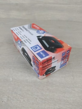 ОФИСНЫЕ ТОВАРЫ Дырокол настольный, черный, OUTLET