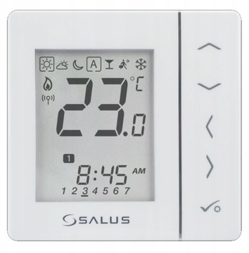 STEROWNIK VS30W TERMOSTAT REGULATOR TEMPERATURY BIAŁY TYGODNIOWY PRZEWODOWY