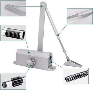 АВТОМАТИЧЕСКИЕ ГИДРАВЛИЧЕСКИЕ БУФЕРНЫЕ ДОВОДЧИКИ 40-65 КГ