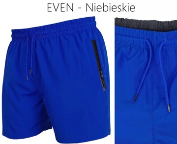 Krótkie SPODENKI Męskie SPORTOWE KĄPIELOWE kieszenie na zamki PREMIUM - XL