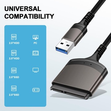 Универсальный 2,5-дюймовый адаптер USB 3.0 — Serial ATA