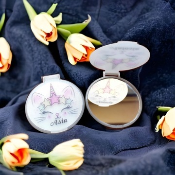 ЗЕРКАЛО подарок на женский день подарок с УФ-печатью