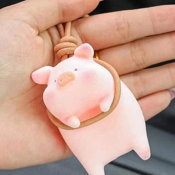 ДЕКОРАТИВНЫЙ КУЛОН СВИНКА УКРАШЕНИЕ АВТОМОБИЛЕЙ ДОМАШНИЙ ОФИС СВИНЬЯ ПИТЛ БРЕЛОК