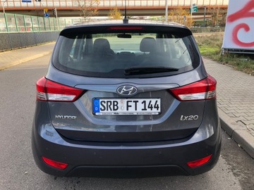 Hyundai ix20 Mikrovan Facelifting 1.6 MPI 125KM 2016 HYUNDAI ix20 BENZYNA AUTOMAT DOBRA OPCJA SERWISOWANY BEZWYPADKOWY Z NIEMIEC, zdjęcie 4
