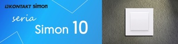 SIMON 10 одинарная рамка CR1/41 кремовый