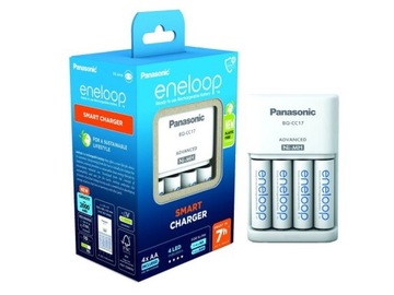 Ładowarka PANASONIC Eneloop BQ-CC17 + 4xAA 2000mAh