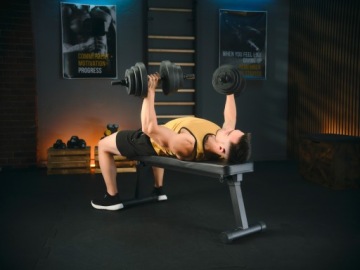 НАБОР Регулируемые битумные гантели 2x 20 кг цена