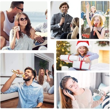 MIKROFON DLA DZIECI BEZPRZEWODOWY KARAOKE BLUETOOTH GŁOŚNIK NA PREZENT