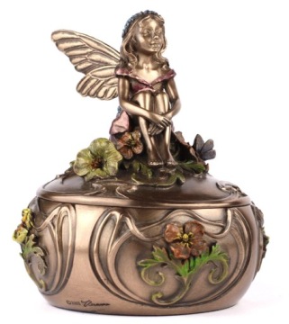 Шкатулка с ангелом в подарок на день святого Валентина