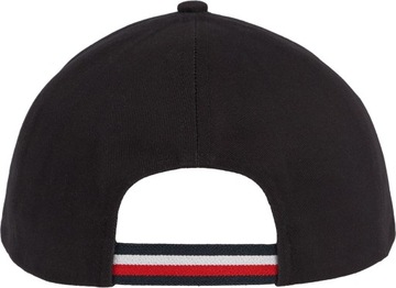 TOMMY HILFIGER CZAPKA Z DASZKIEM TH CAP CZARNA