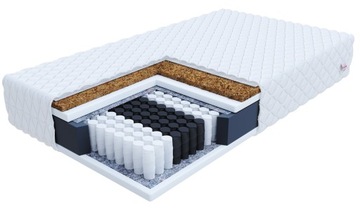 MATERAC KIESZENIOWY FAMILY Z KOKOSEM 140x200x18 H3 H4