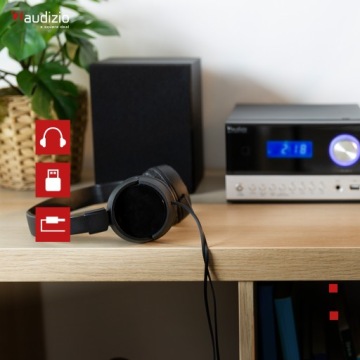 Стереосистема HiFi BT CD MP3 FM-радио USB-пульт дистанционного управления