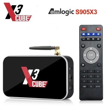 Горячие продажи Ugoos X3 PRO Android 9.0 TV Box X3 Plus X3 Cube