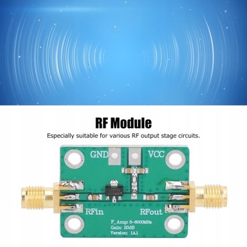Сверхширокополосный модуль усилителя мощности RF