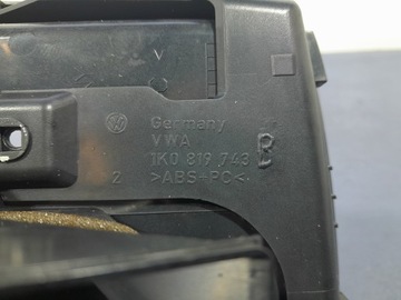 VW GOLF V CENTER AIR ВОЗДУШНАЯ РЕШЕТКА 1K0819743B