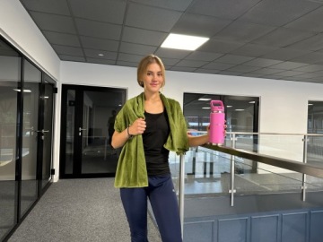 IBEN 70x140 DRY банное полотенце спортивное микрофибра зеленый