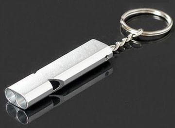 АЛЮМИНИЕВЫЙ БРЕЛОК СИГНАЛИЗАЦИИ СИГНАЛИЗАЦИИ, 120 дБ, ДВОЙНОЙ