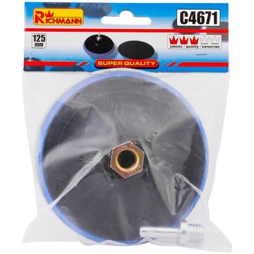 ДИСК-ВЕЛКРО 125 мм ШЛИФОВАЛЬНАЯ СВЕРЛА C4671