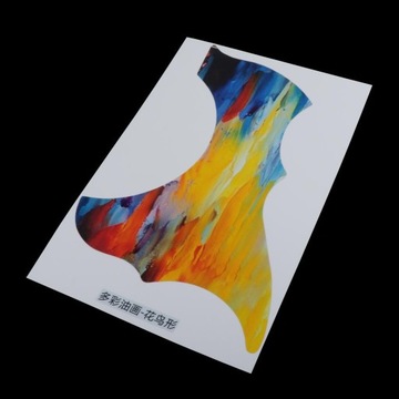 Акустические фолк-медиаторы, клейкие наклейки, детали «сделай сам», 6
