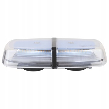Lampa Ostrzegawcza Belka Kogut LED MAGNES 8 TRYBÓW