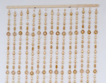 ШТОРА ИЗ БОЛЬШОГО ДЕРЕВЯННОГО КОРАЛЛА ШТОРА 80 СМ