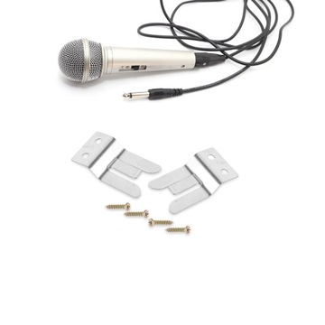 БЕСПРОВОДНЫЕ МИКРОФОНЫ КРЮЧОК ДЛЯ МИКРОФОНА ТЕЛЕФОНА 4 ШТ.