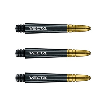 Shafty Winmau Vecta Inter Black Gold Czarne Złote