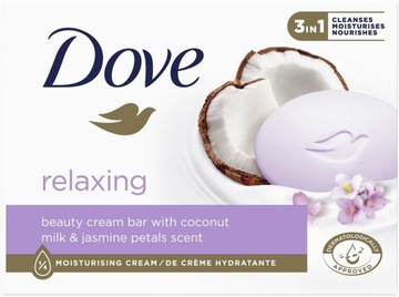 DOVE Mydło w kostce Relaxing Coconut Milk & Jasmine Petals 90 g
