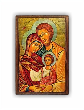 ИКОНА РУЧНОЙ РАБОТЫ - ИИСУС, Я ВЕРЮ В ТЕБЯ - E