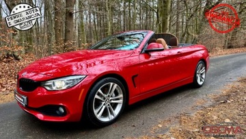 BMW Seria 4 F32-33-36 Cabrio 440i 326KM 2017 BMW Seria 4 440i Kabriolet head up 40 tys km jedyna w takim kolorze zamia