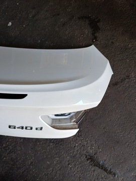 BMW F13 6 FACELIFT COUPE VÍKO KUFRU ZADNÍ KUFRU A300 ALPINWEISS