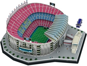 PUZZLE 3D DUŻY STADION FC BARCELONA CAMP NOU PRZESTRZENNE ZRĘCZNOŚCIOWE