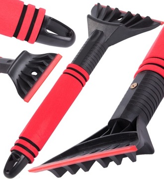 SKROBACZKA DO SZYB SAMOCHODOWYCH SKROBAK LODU SZRONU ŚNIEGU MIĘKKA RĄCZKA