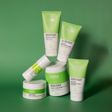 DELIA GOOD FOOT отшелушивающий скраб для ног, 60 мл