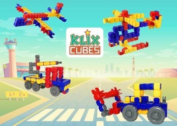 Строительный кирпич Klix Cubes 150 элементов
